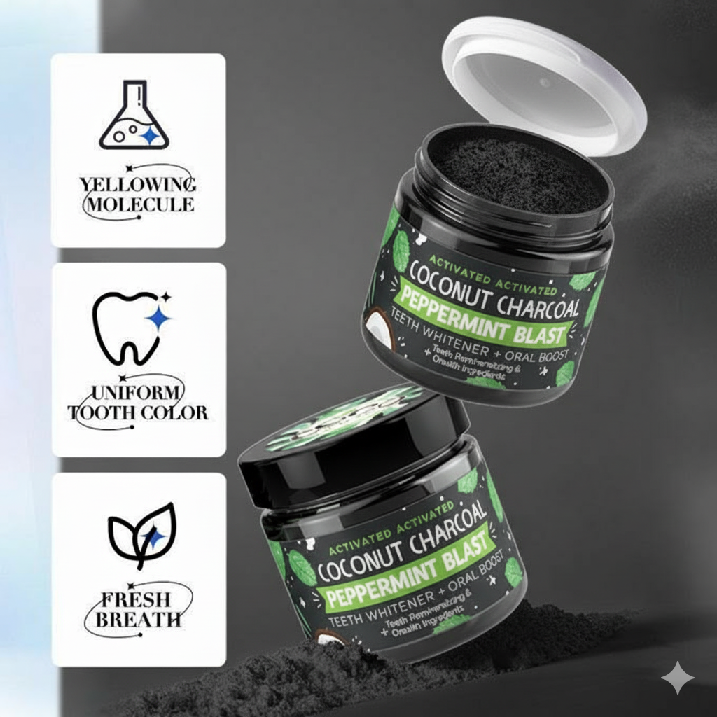 Teeth Brightening Powder Teeth White Stains Remover Plaque Remover Clean your breath -50g