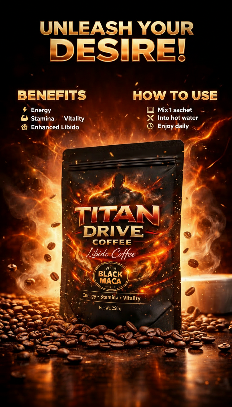 Libido Booster Coffee & Stronger & Harder Erections 
 - 100% Organic Black Maca | Horny Goat Weed