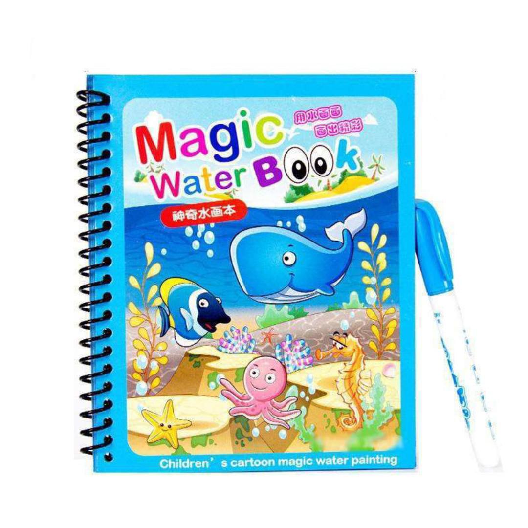 Reusable drawing Magic water books for little artists no paint required only water!