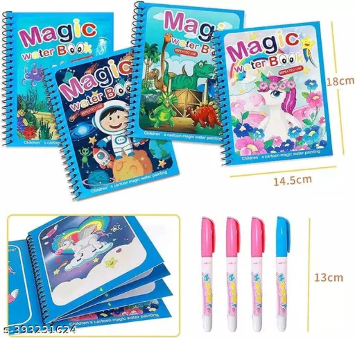 Reusable drawing Magic water books for little artists no paint required only water!