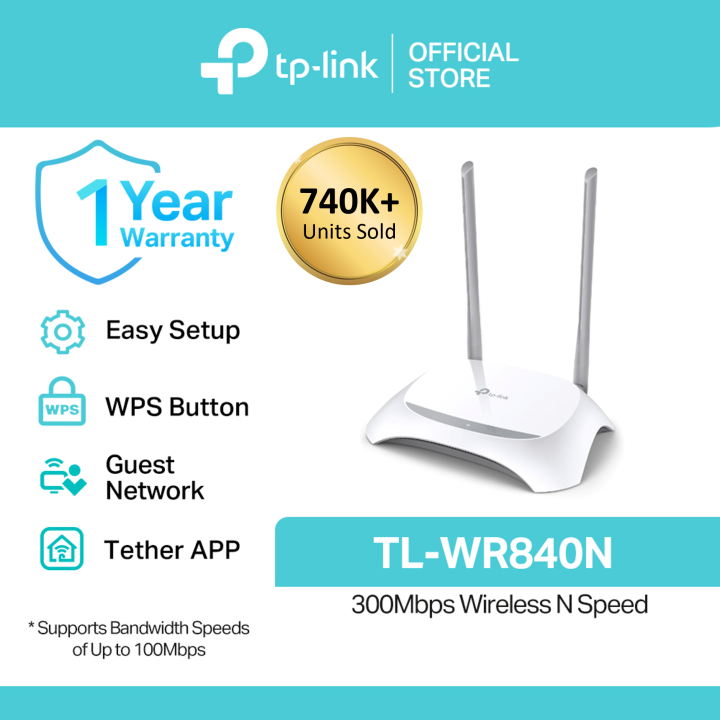 TP-Link 300Mbps Wireless Router – High-Speed Internet, Stable Connection, Easy Setup for Home or Office