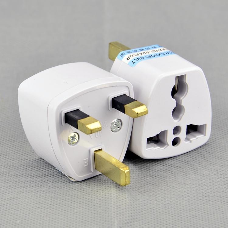 Three Pin Travel Adapter Socket Outlet – Universal Plug for Home & Travel