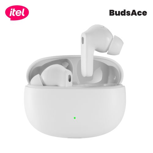 itel Buds Ace ENC - True Wireless Earbuds with Environmental Noise Cancellation, Bluetooth 5.3, Immersive Sound, Long Battery Life, Comfortable Fit, Black