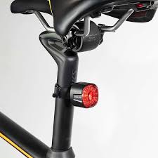 Enlee 002 Smart Bike Tail Light – USB Rechargeable, Auto-Brightness, Brake Sensing, 5 LED Modes, Waterproof – for Cycling, Night Riding, Safety