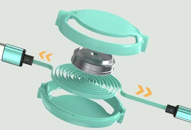 Charging cable expansion three-in-one for Apple data cable Android multi-purpose data cable multi-purpose contraction