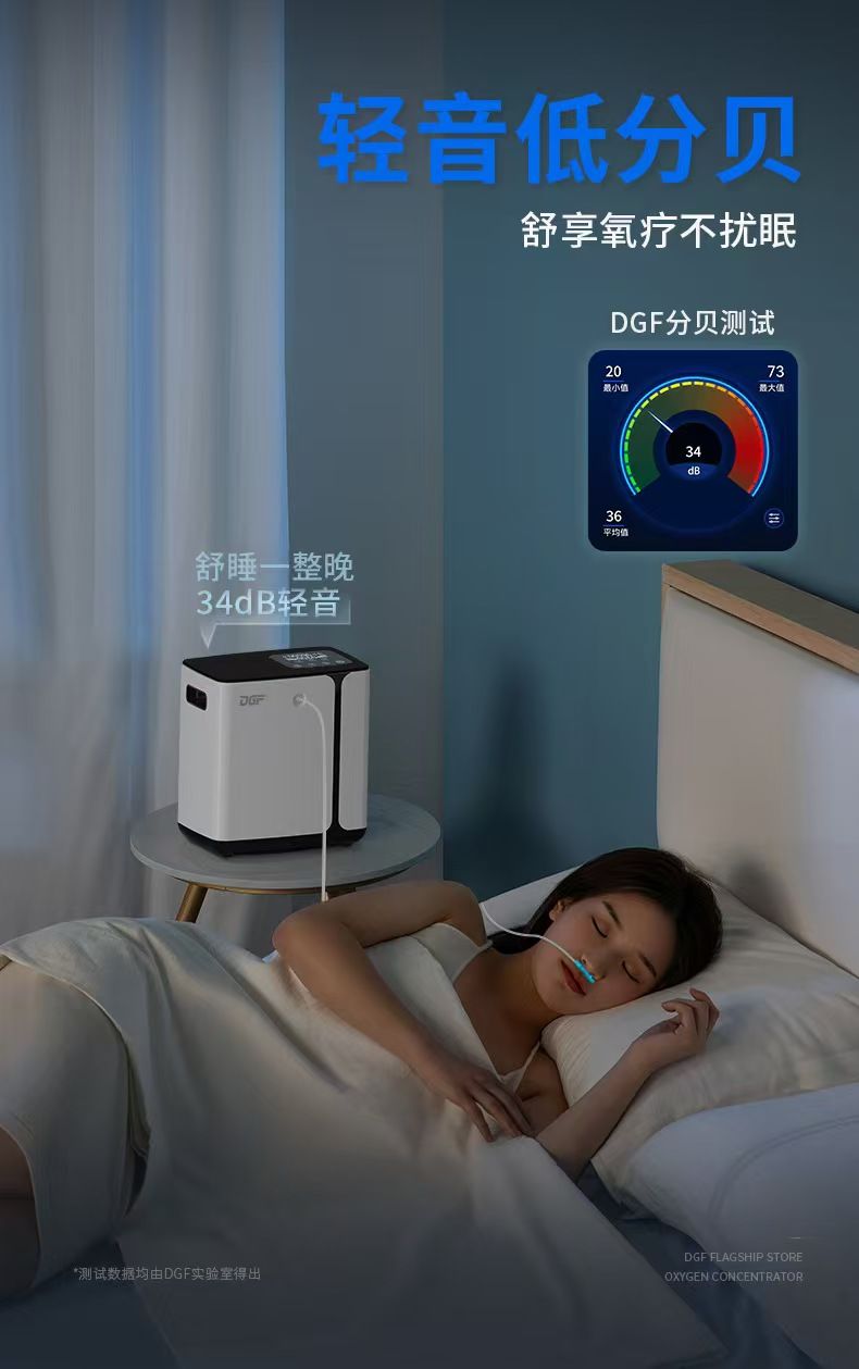 1Liter portable Household oxygen concentrator plug-in suit for elderly pregnant women and children oxygen booster Plateau oxygen machine small portable oxygen generator 1L