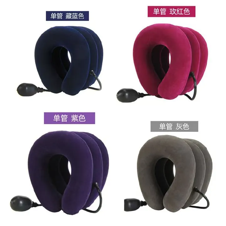 Thickened PVC cervical traction device Inner Core Single Tube Inflatable Household Cervical Traction Instrument Portable Household Inflatable