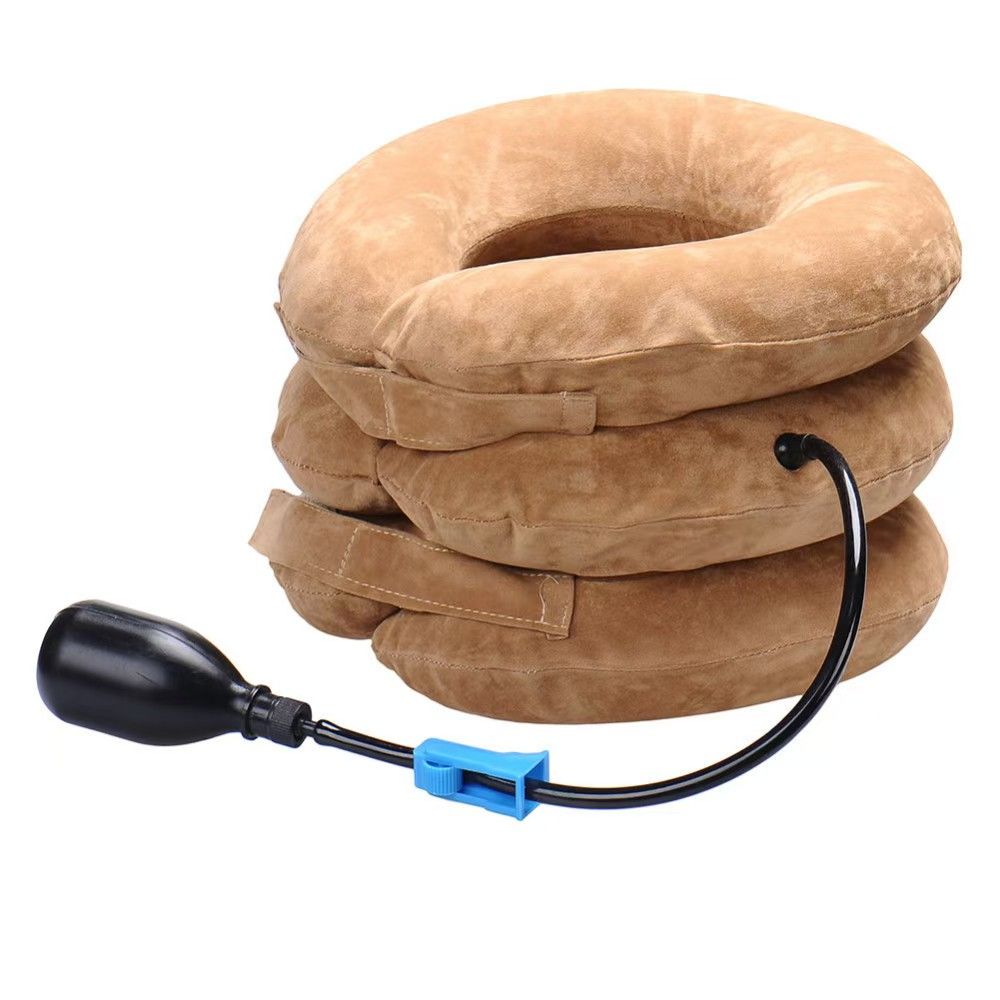 Thickened PVC cervical traction device Inner Core Single Tube Inflatable Household Cervical Traction Instrument Portable Household Inflatable