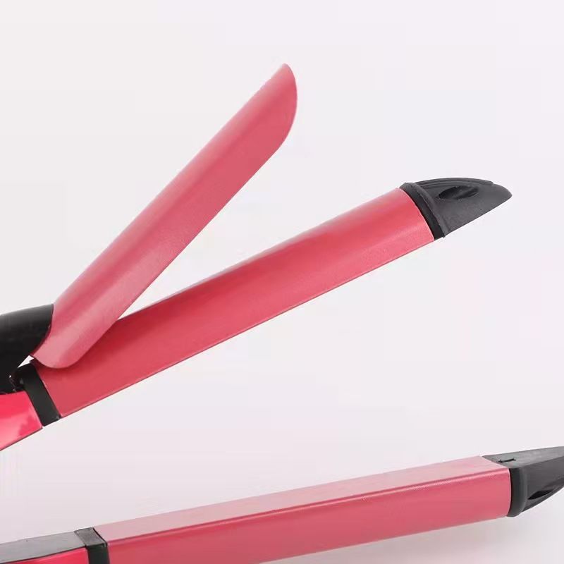 2 in 1 function Hair straighter and curler  hair straightener and hair curler gives your natural hair and hair extensions the perfect stretch and curls need