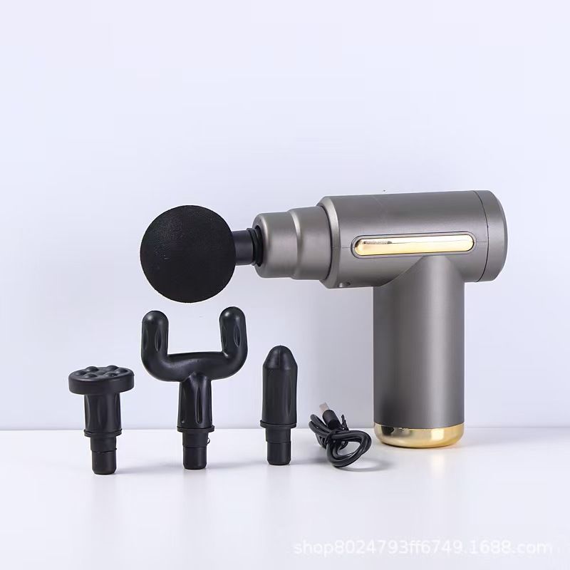 USB Mini gun muscle Massage gun Muscle relaxation Vibrator gun Stick Fascia machine Massage fitness equipment Neck gun