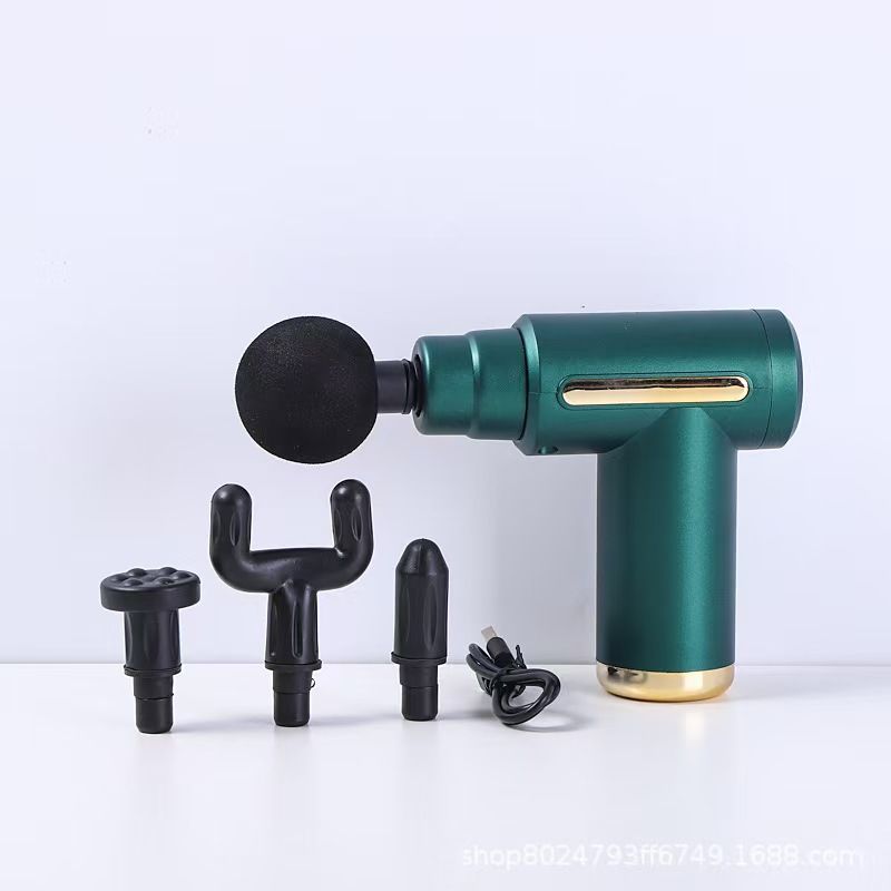 USB Mini gun muscle Massage gun Muscle relaxation Vibrator gun Stick Fascia machine Massage fitness equipment Neck gun