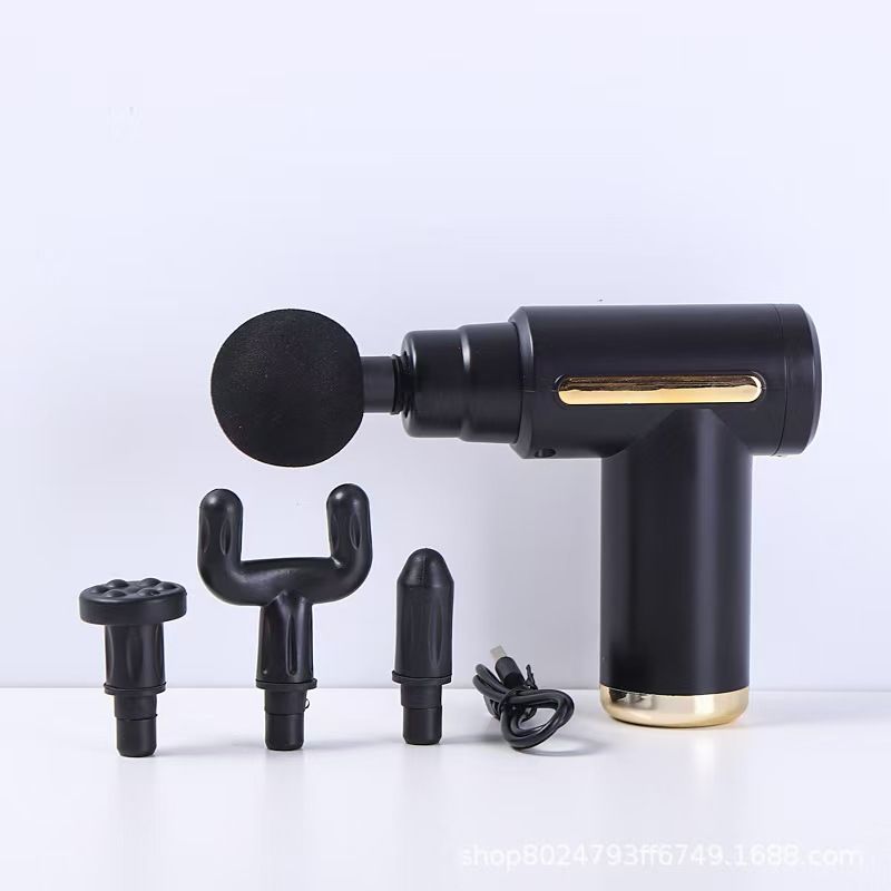 USB Mini gun muscle Massage gun Muscle relaxation Vibrator gun Stick Fascia machine Massage fitness equipment Neck gun
