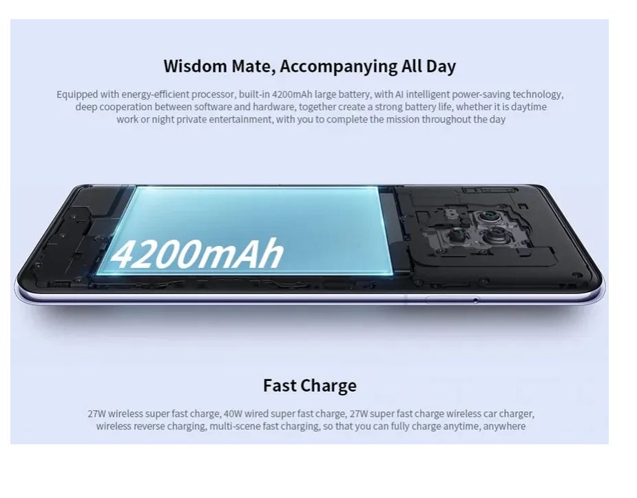 Refurbished Huawei Mate 30 (5G) 128GB 8GB RAM Unlocked Android Kirin990 Original SmartPhone