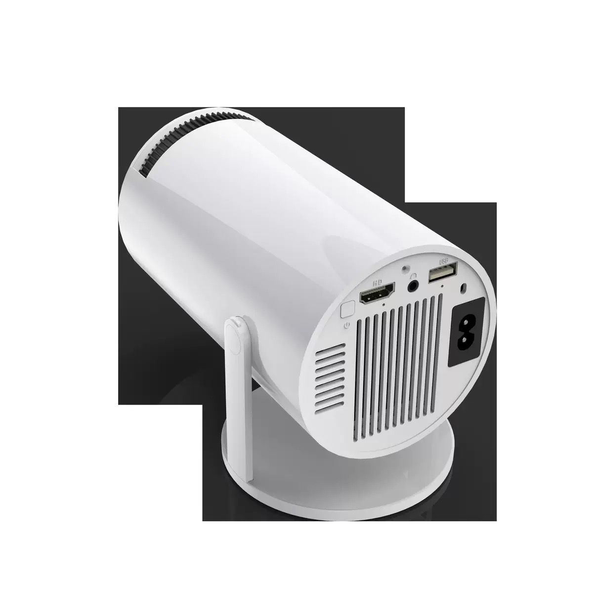 Home intelligent cannon type high-definition video projector compueter projector outdoor and indoor use