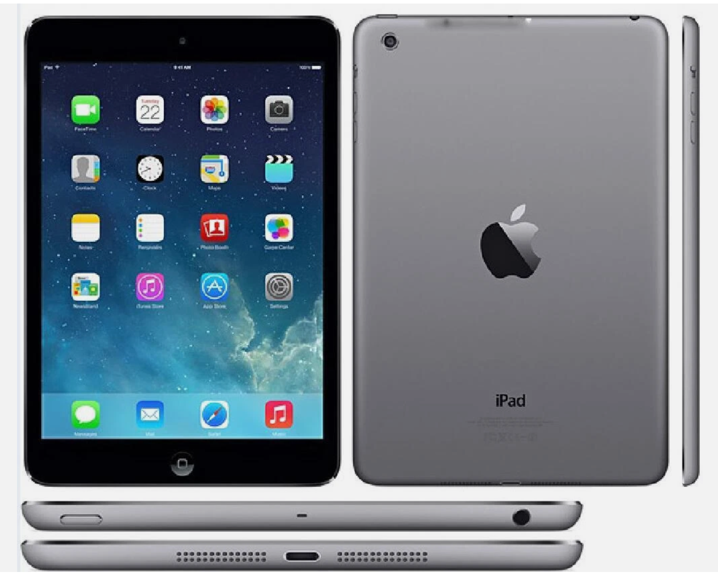 Refurbished 90% new Apple brand tablet Ipad mini2  7.9inch screen 32G storage tablet laptop for watching videos