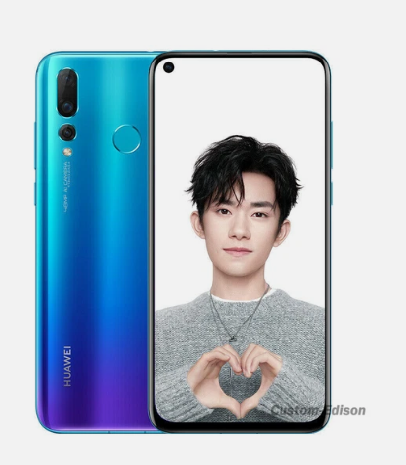 Refurbished Huawei brand Nova4 8+128G storage smartphone Android cellphone  6.4inch smartphone