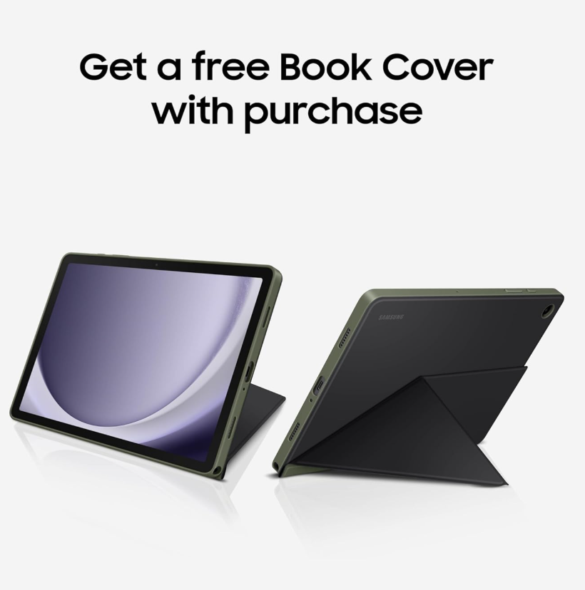 Brand New Samsung Galaxy Tab A9+ Tablet 11” 128GB Android Tablet, Big Screen laptop Quad Speakers Upgraded Chipset Multi Window Display, Slim, Light, Durable Design