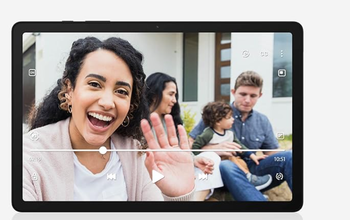 Brand New Samsung Galaxy Tab A9+ Tablet 11” 128GB Android Tablet, Big Screen laptop Quad Speakers Upgraded Chipset Multi Window Display, Slim, Light, Durable Design