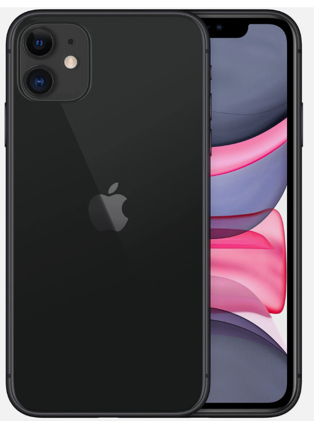Refurbished Apple brand iPhone 11 128GB storage Unlocked - Used Excellent -  colors black and white Smartphone Iphone Cellphone