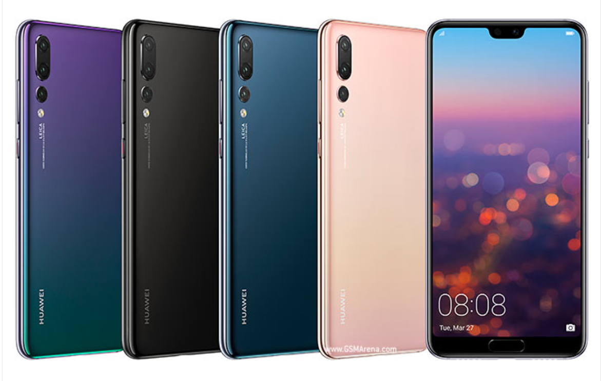 Refurbished Huawei brand P20 pro Smartphone 6+128G storage 6.1inch screen cellphone Android phone