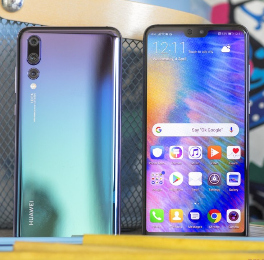 Refurbished Huawei brand P20 pro Smartphone 6+128G storage 6.1inch screen cellphone Android phone