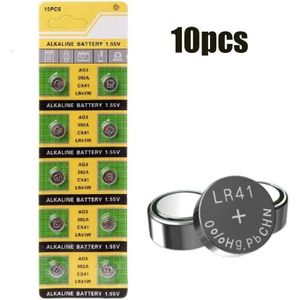 10pcs AG3 LR41 Button Batteries 1.55V Alkaline Cell For Watch/ Calculator