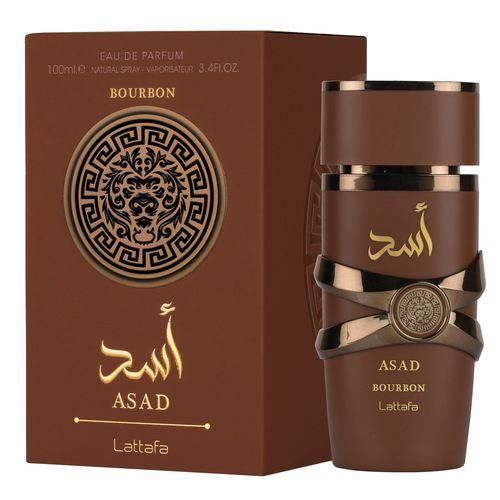Lattafa Asad Bourbon Perfume 100ml Eau de Parfum – Long-Lasting, Warm & Spicy Scent for Men & Women