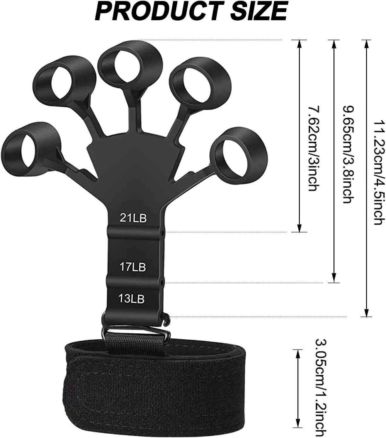 Finger Gripper Finger Exerciser Guitar Finger Exerciser 6 Resistant Levels Recovery Physical Tools Hand Strengthener For Patient
