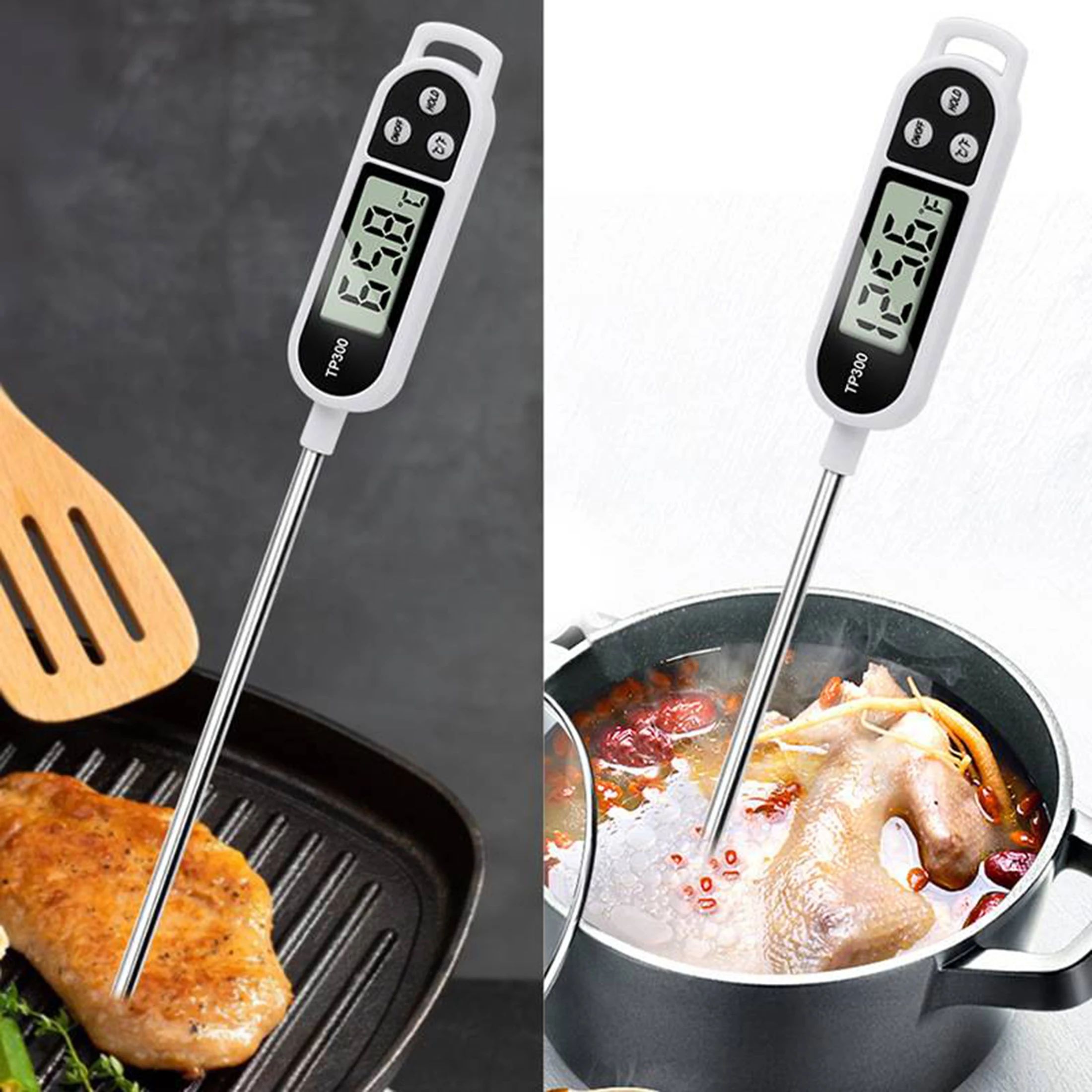 Digital Kitchen Thermometer For Bbq Electronic Cooking Food Probe Water Milk Meat Wireless Thermometer Home кулинарный термометр