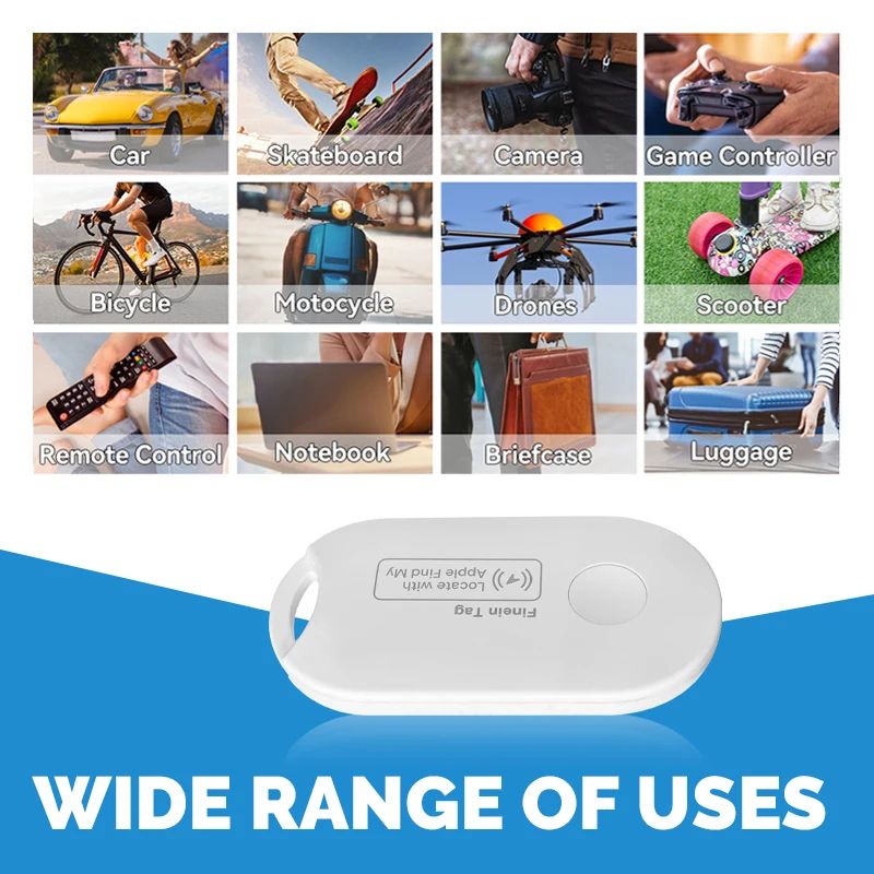 GPS Tag For Children/Elder Smart AirTag Mini Pet Tracker Bluetooth Smart Tag Car Lost Tracker For Apple IOS System Find My