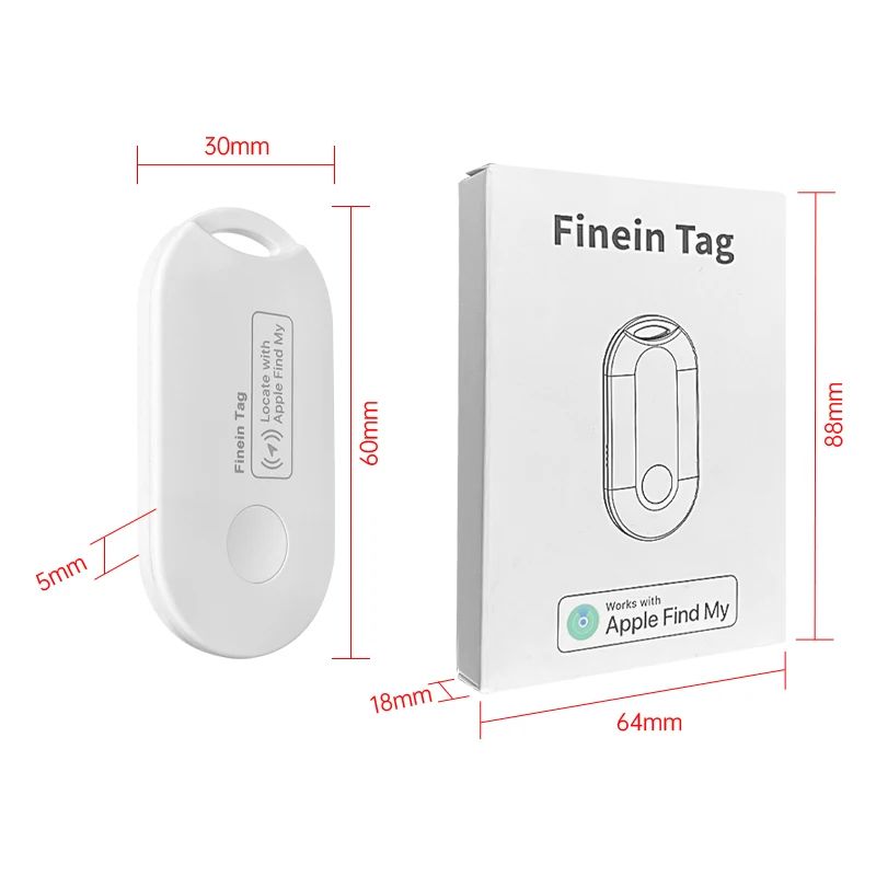GPS Tag For Children/Elder Smart AirTag Mini Pet Tracker Bluetooth Smart Tag Car Lost Tracker For Apple IOS System Find My