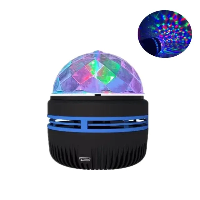 LED Star Galaxy Projector Lamp USB Auto Rotating Magic Ball Moon Light Colorful Starry Sky NightLights For Bedroom Home Decor