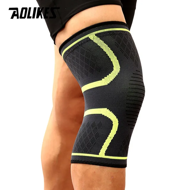 AOLIKES 1PCS Compression Knee Brace for Women Running Knee Pain, Knee Support Compression Sleeve, Workout Sports Knee Brace