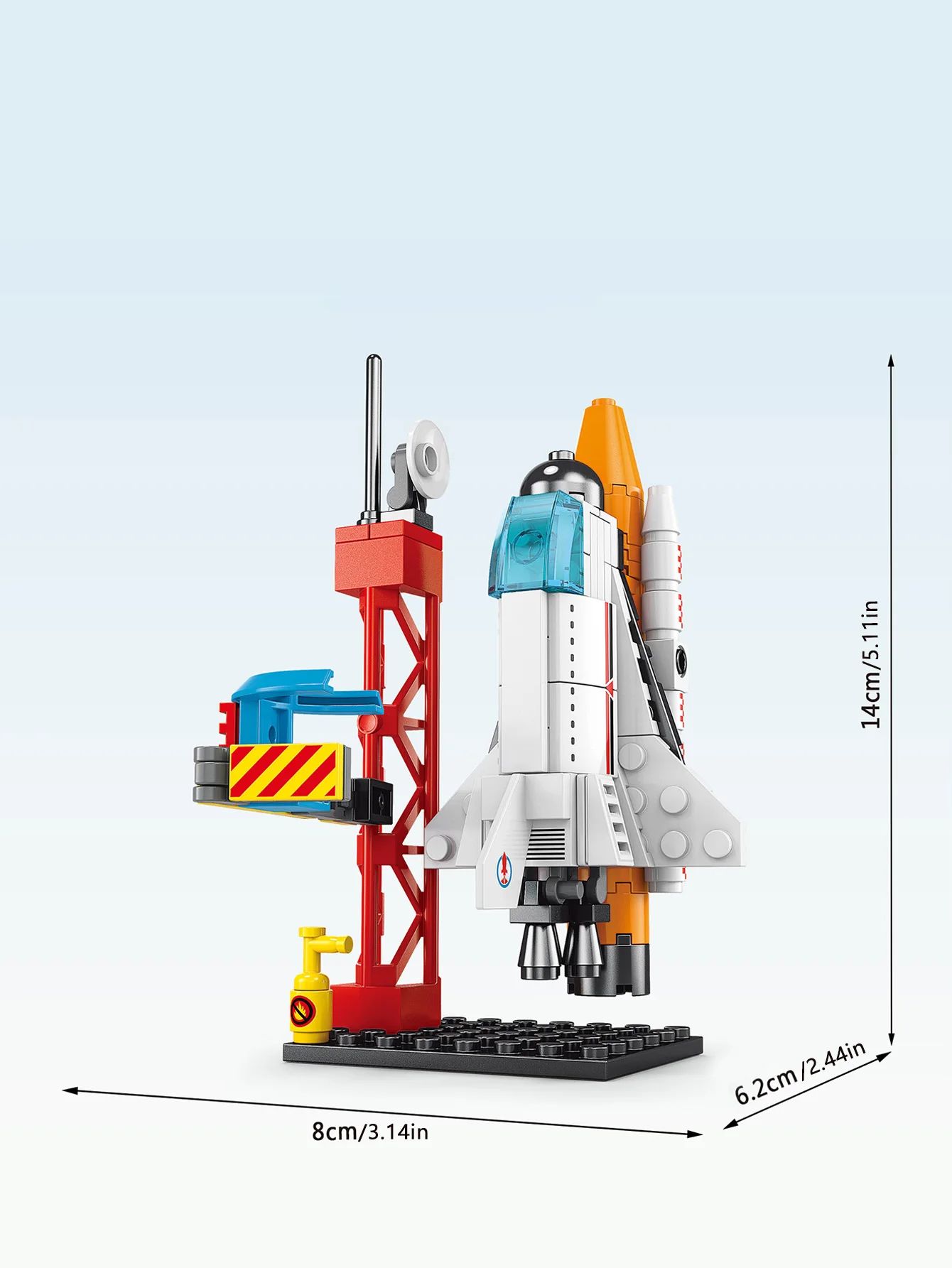 Spacecraft model assembly toys small particle building blocks boys' gifts kindergarten gifts children's toys