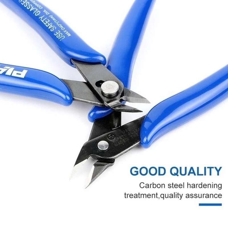Diagonal Pliers Carbon Steel Pliers Electrical Wire Cable Cutters Cutting Side Snips Flush Pliers Nipper Hand Tools