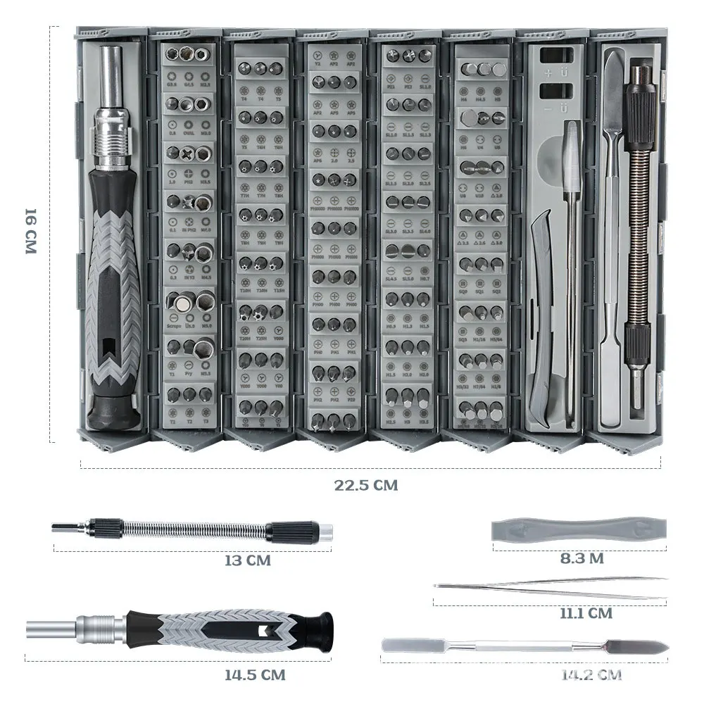 Multifunction Precision Screwdriver Set Magnetic BitsTool Kit Phone Repair Hand Tools Set For Xiaomi Smartphones IPhone Eyeglass