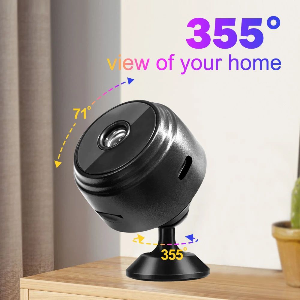 A9 Wifi Mini Camera 1080P Security Monitoring Wireless Remote Night Vision Video Surveillance Smart Home Mini DV Cam HD Camera