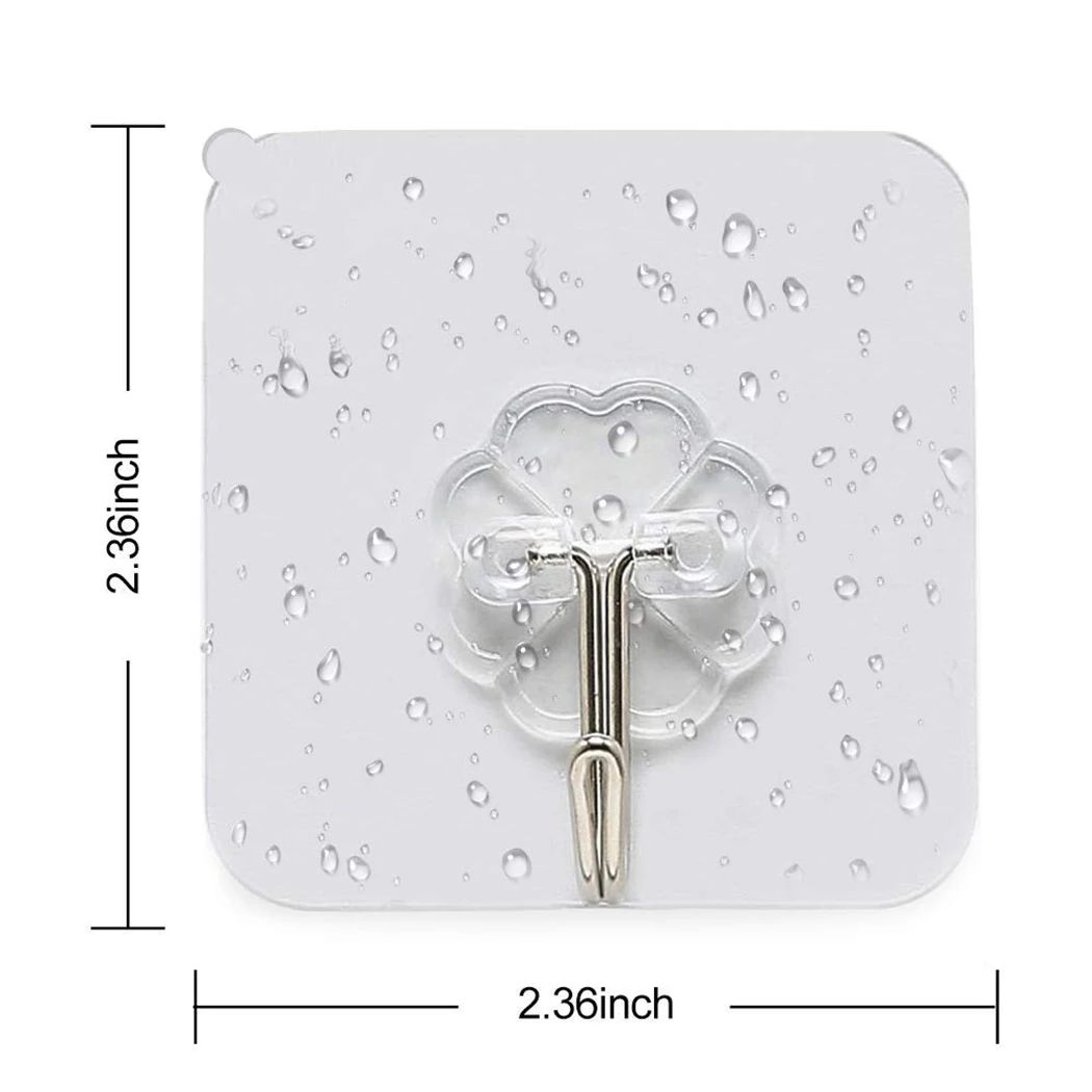 10/20Pcs Transparent Strong Self Adhesive Door Wall Hangers Hooks Suction Heavy Load Rack Cup Sucker for Kitchen Bathroom Office