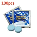 Solid Cleaner Car Windscreen Cleaner Effervescent Tablet Auto Wiper Glass Solid Cleaning Concentrated Tablets Detergent
