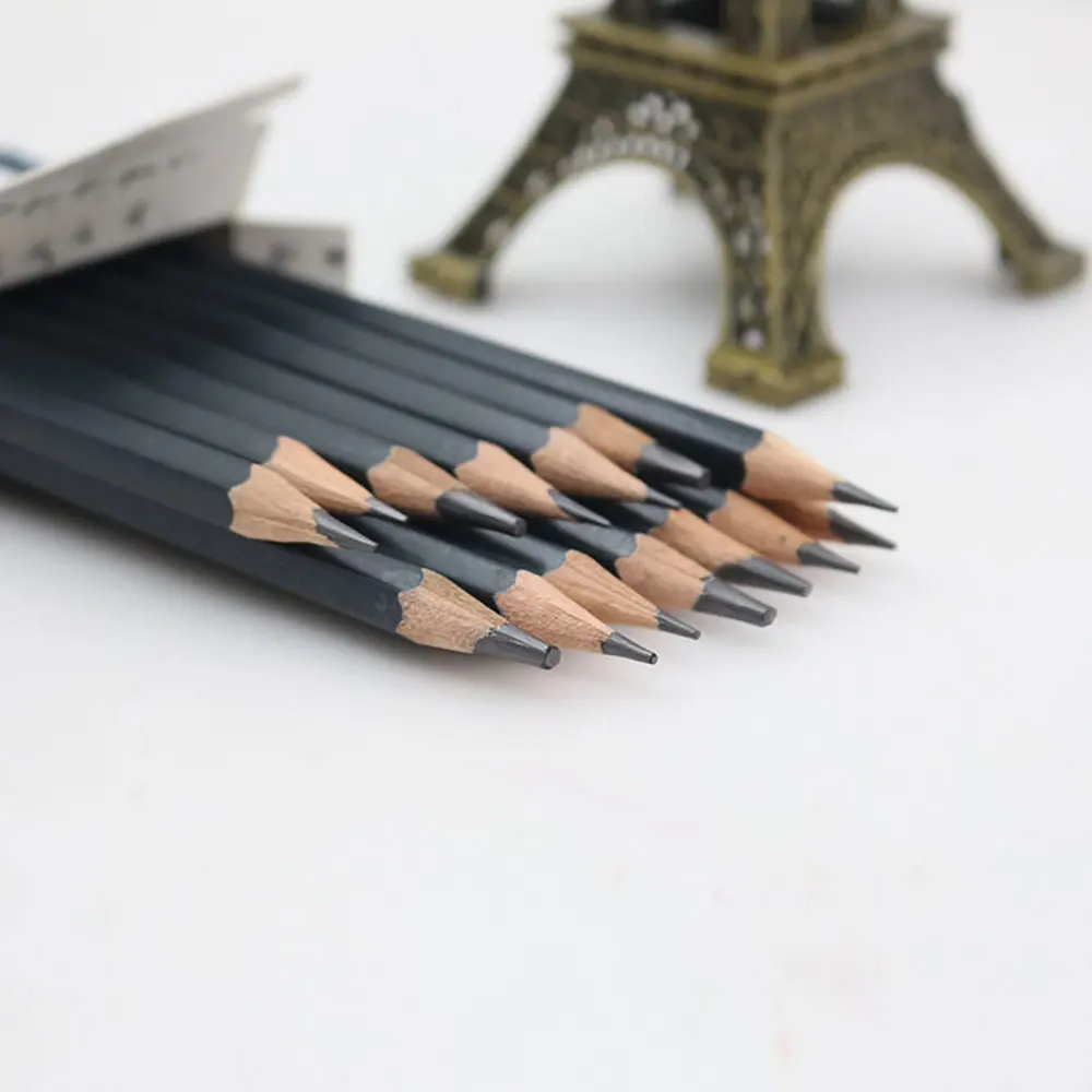 14Pcs/Set Professional Sketch Pencil Set HB 2B Graphite Art Drawing Pencil School Stationery