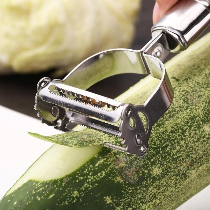High Quality Stainless Steel Potato Cucumber Carrot Grater Julienne Peeler Vegetables Fruit Peeler Vegetable Slicer