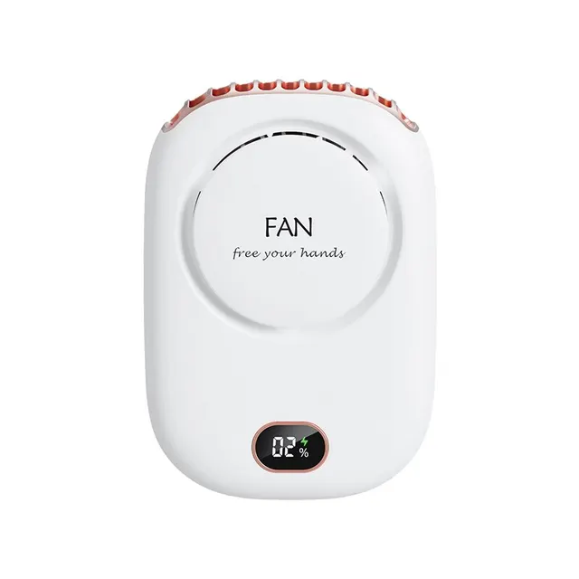 Mini Portable Fan Portable Rechargeable Bladeless Turbo Ultra Quiet Student Hand Held Fan Outdoor Sports Travel