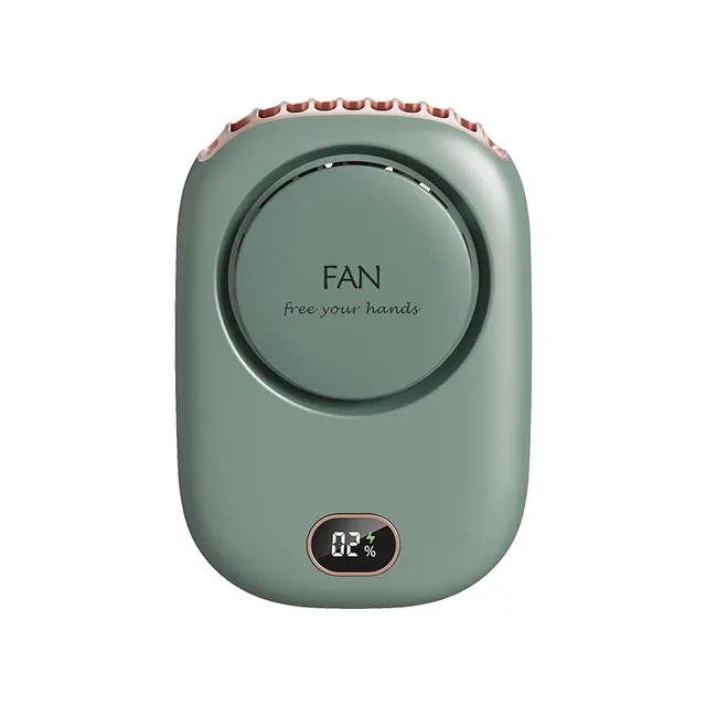 Mini Portable Fan Portable Rechargeable Bladeless Turbo Ultra Quiet Student Hand Held Fan Outdoor Sports Travel