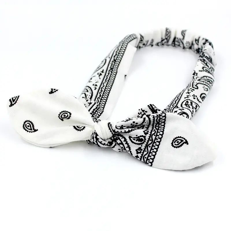 New Women Suede Soft Solid Print Headbands Vintage Boho Cross Knot Elastic Hairbands Bandanas Girls Hair Bands Hair Accessories