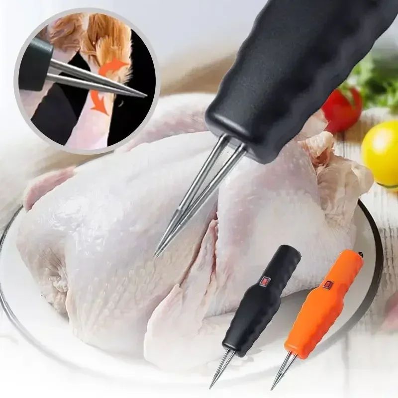 Electric Feather Plucker Quick Chicken Plucker Handheld Full Automatic Duck Goose Feather Farm Animal Supplies Hair Remove Tools