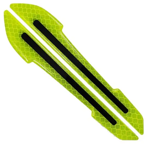 Reflective Stickers Warning Strip Tape Traceless Protective Car Sticker Warn on Car Rearview Mirror Exterior Auto Accessories