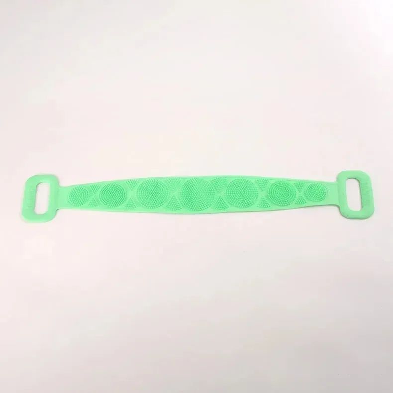 Body Sponge Silicone Brushes Bath Towels Scrubber Rubbing Back Peeling Massage Shower Belt Extended Skin Clean Brushes