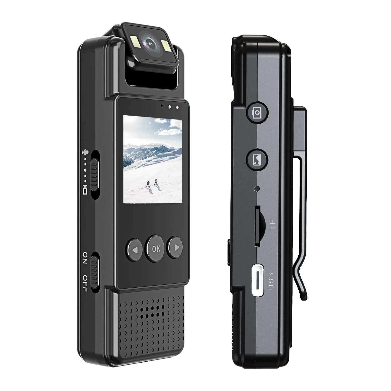 JOZUZE MD17 Wifi Mini Camera 1080P Portable Digital Video Recorder Worn Police Small Body Cam Night Vision DV Miniature Camcorde