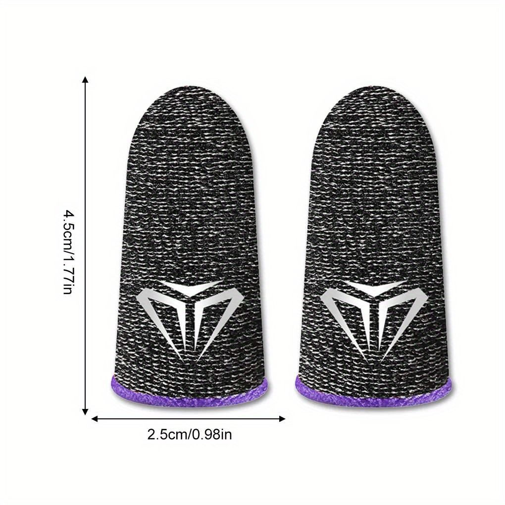 10pcs Fingertip Gaming Gloves - Sweatproof Anti-slip Finger Sleeves for PUBG Gamers - Breathable Touch Screen Finger Covers with Enhanced Grip and Sensitivity
