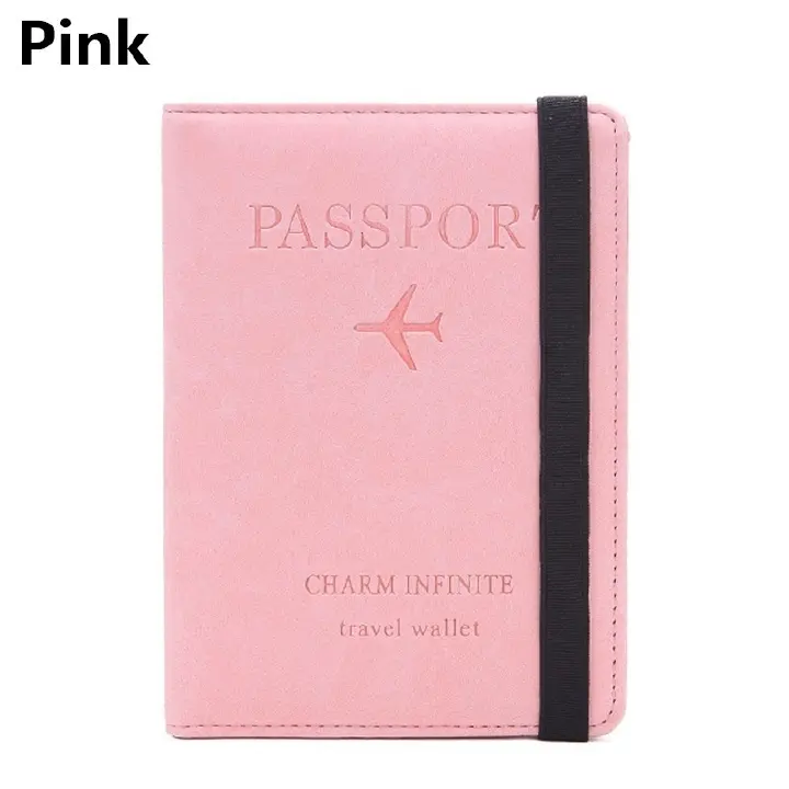 RFID Passport Bag Multi-function Document Package Portable Travel Ultra-thin Passport Holder